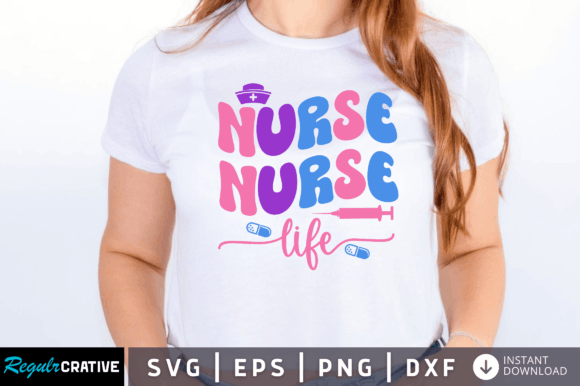 FREE Nurse Life Svg