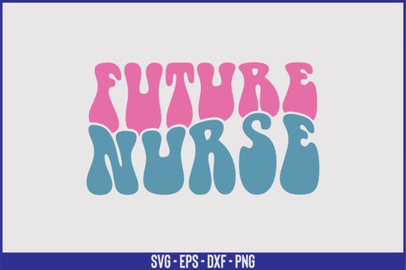 Future Nurse Retro SVG Design for Graphics and Crafts