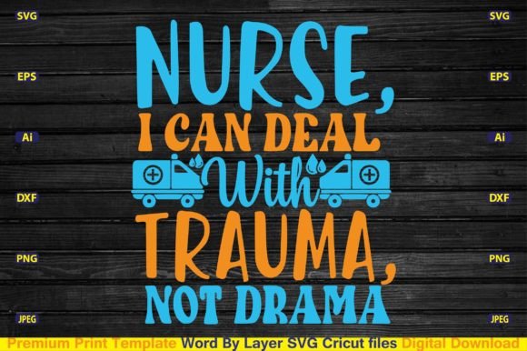 Nurse SVG Cricut T-Shirt Design