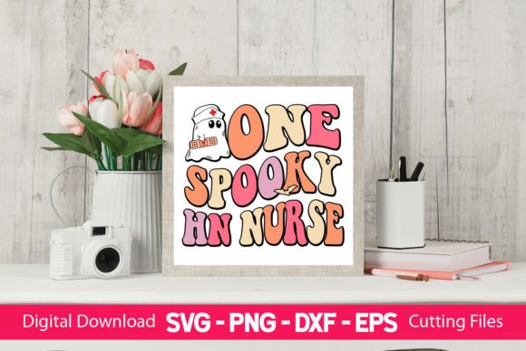 One Spooky HN Nurse: Graphics for Crafts & Small Business Branding