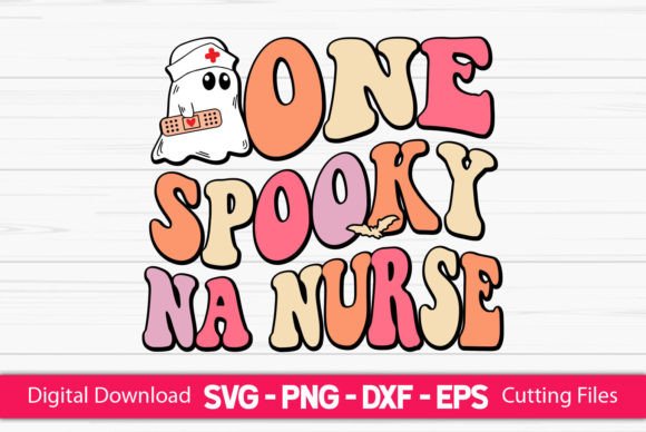 One Spooky NA Nurse Graphics for Crafts
